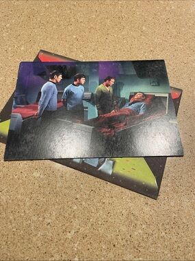 Star Trek Crew Get Well card